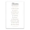 Christmas House Rules Canvas Wall Art
