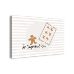 The Gingerbread Man 24x36 Canvas Wall Art -Northlight Sale Store D518454S 2