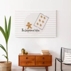 The Gingerbread Man 24x36 Canvas Wall Art -Northlight Sale Store D518454S 4