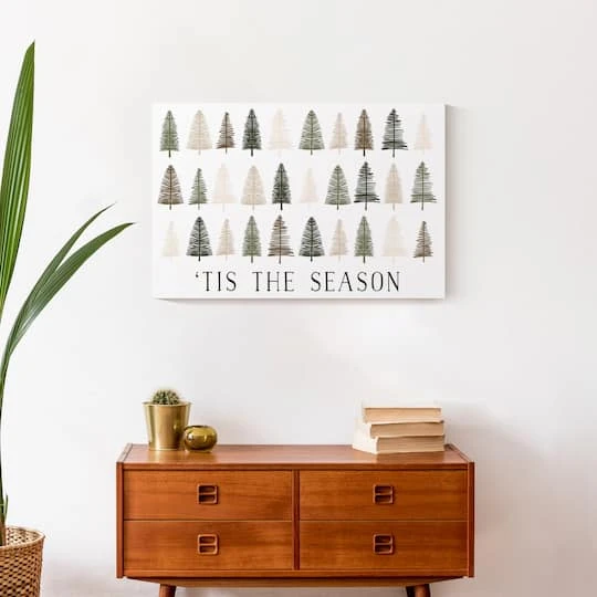 Tis The Season 30x20 Canvas Wall Art 5 Tis The Season 30x20 Canvas Wall Art - Image 5