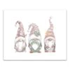 Joy Christmas Gnomes Canvas Wall Art