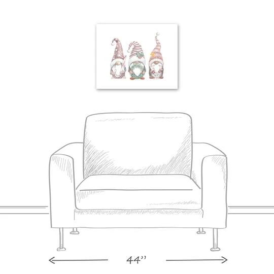 Joy Christmas Gnomes Canvas Wall Art 6 Joy Christmas Gnomes Canvas Wall Art - Image 6