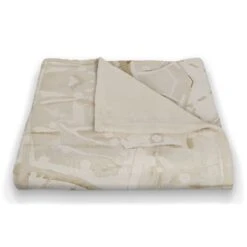 Snowy Woods Deer 50x60 Coral Fleece Blanket -Northlight Sale Store D518496S 2