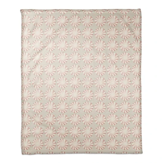 Peppermint Candy 50x60 Coral Fleece Blanket 1 Peppermint Candy 50x60 Coral Fleece Blanket