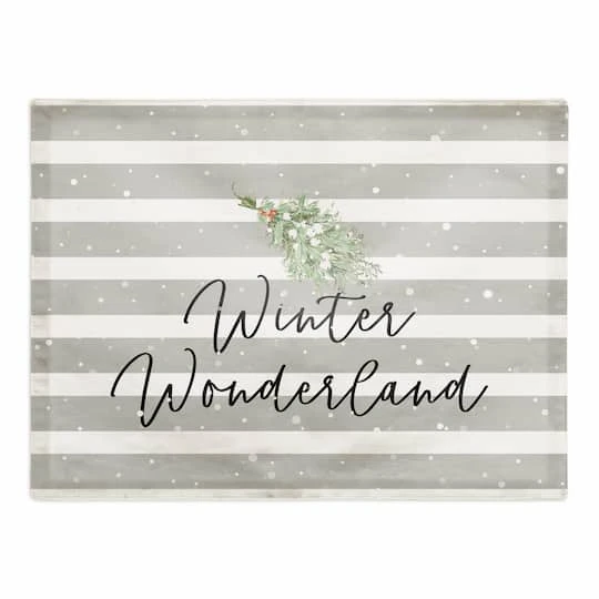 Winter Wonderland 18x14 Poly Twill Placemat 2 Winter Wonderland 18x14 Poly Twill Placemat - Image 2