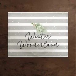 Winter Wonderland 18x14 Poly Twill Placemat 5 Winter Wonderland 18x14 Poly Twill Placemat -Northlight Sale Store D518516S 2