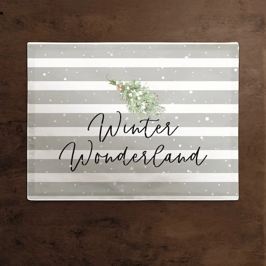 Winter Wonderland 18x14 Poly Twill Placemat 3 Winter Wonderland 18x14 Poly Twill Placemat - Image 3