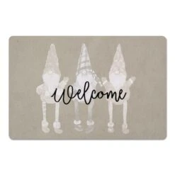 Gnome Welcome 27x18 Floor Mat