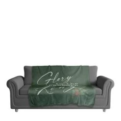 Glory To Newborn King 50x60 Sherpa Fleece Blanket -Northlight Sale Store D518544S 3