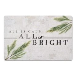All Is Bright 27x18 Floor Mat 4 All Is Bright 27x18 Floor Mat -Northlight Sale Store D518547S 1 1