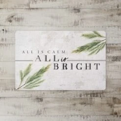 All Is Bright 27x18 Floor Mat 5 All Is Bright 27x18 Floor Mat -Northlight Sale Store D518547S 2