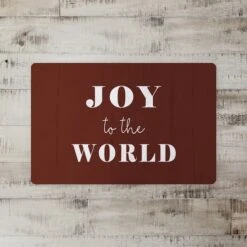 Joy To The World 27x18 Floor Mat -Northlight Sale Store D518548S 2
