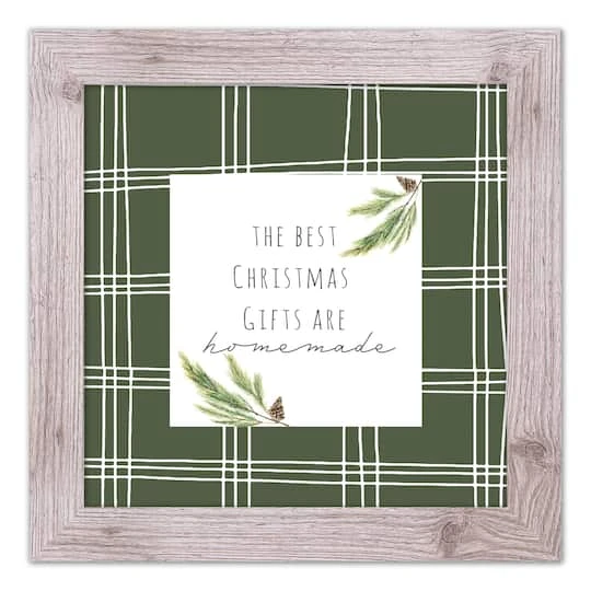 Designs Direct 16" X 16" Homemade Gifts Western White Framed Print 1 Designs Direct 16" X 16" Homemade Gifts Western White Framed Print