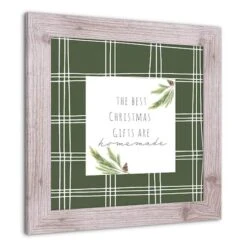 Designs Direct 16" X 16" Homemade Gifts Western White Framed Print -Northlight Sale Store D518555S 2