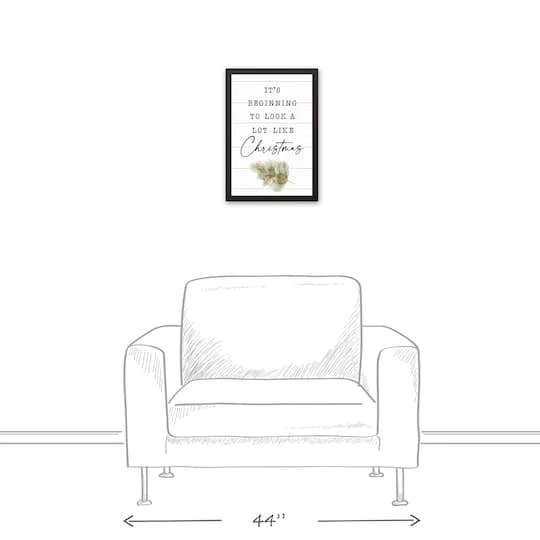 Look Like Christmas Canvas Wall Art In Black Frame 5 Look Like Christmas Canvas Wall Art In Black Frame - Image 5