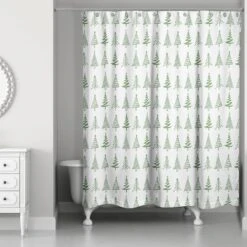 Doodle Tree Shower Curtain -Northlight Sale Store D518566S 2