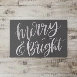 Merry And Bright 27x18 Floor Mat -Northlight Sale Store D518604S 2