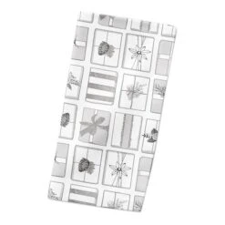 Silver Presents 10x10 Cotton Twill Napkin -Northlight Sale Store D518615S 2