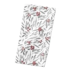Holly And Leaves 10x10 Cotton Twill Napkin -Northlight Sale Store D518617S 2