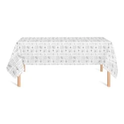 Silver Presents 58x102 Tablecloth -Northlight Sale Store D518628S 2