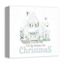 Home For Christmas Canvas Wall Art 8 Home For Christmas Canvas Wall Art -Northlight Sale Store D518640S 2