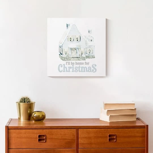 Home For Christmas Canvas Wall Art 5 Home For Christmas Canvas Wall Art - Image 5