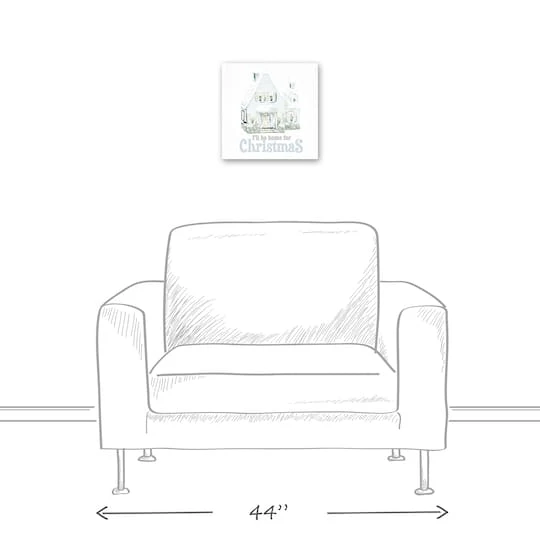 Home For Christmas Canvas Wall Art 6 Home For Christmas Canvas Wall Art - Image 6