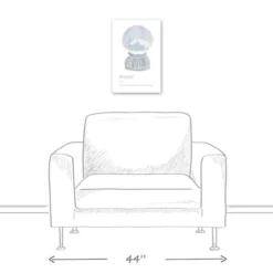 Winter Globe 12x18 Canvas Wall Art 11 Winter Globe 12x18 Canvas Wall Art -Northlight Sale Store D518643S 5