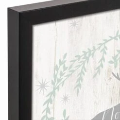 Noel Deer 11x14 Black Framed Canvas -Northlight Sale Store D518646S 3