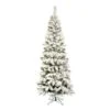 6.5ft. Unlit Flocked Pacific Pine Artificial Christmas Tree