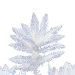 3.5ft. Unlit Sparkle White Spruce Artificial Christmas Tree -Northlight Sale Store D522206S 3