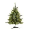 3ft. Pre-Lit Cashmere Pine Artificial Christmas Tree, Multi-Colored LED Lights