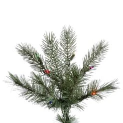 3ft. Pre-Lit Cashmere Pine Artificial Christmas Tree, Multi-Colored LED Lights -Northlight Sale Store D522218S 3