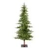 8ft. Pre-Lit Shawnee Fir Artificial Christmas Tree, Warm White Dura-Lit® LED Lights