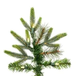 8ft. Pre-Lit Shawnee Fir Artificial Christmas Tree, Warm White Dura-Lit® LED Lights -Northlight Sale Store D522268S 3