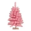 2ft. Unlit Pink Pine Artificial Christmas Tree