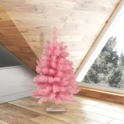2ft. Unlit Pink Pine Artificial Christmas Tree -Northlight Sale Store D522294S 2