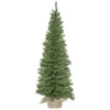 18" Unlit Pine Artificial Christmas Tree In Burlap Base