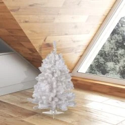 2ft. Unlit Crystal White Spruce Artificial Christmas Tree -Northlight Sale Store D522458S 2