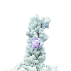 3ft. Pre-Lit Flocked Alaskan Pine Artificial Christmas Tree, Multicolor Dura-Lit® LED Lights -Northlight Sale Store D522486S 3