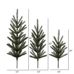 Green Deluxe Spruce Picks Set -Northlight Sale Store D522552S 6