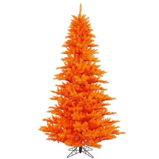 3ft. Unlit Orange Fir Artificial Christmas Tree 1 3ft. Unlit Orange Fir Artificial Christmas Tree