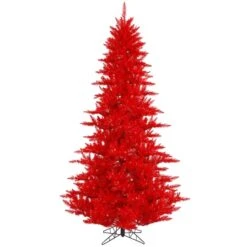3ft. Unlit Red Fir Artificial Christmas Tree