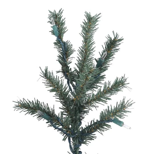 2ft. Pre-Lit Natural Bark Alpine Artificial Christmas Tree, ClearLights 4 2ft. Pre-Lit Natural Bark Alpine Artificial Christmas Tree, ClearLights - Image 4