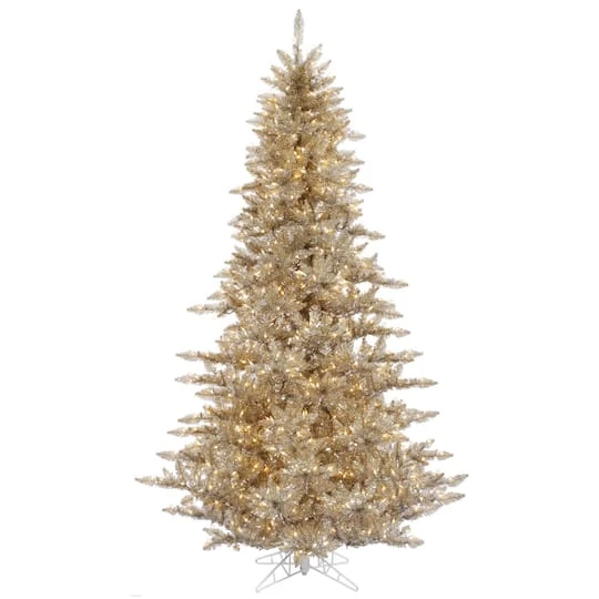 3ft. Pre-Lit Champagne Fir Artificial Christmas Tree, Warm White Dura-Lit® LED Lights 1 3ft. Pre-Lit Champagne Fir Artificial Christmas Tree, Warm White Dura-Lit® LED Lights