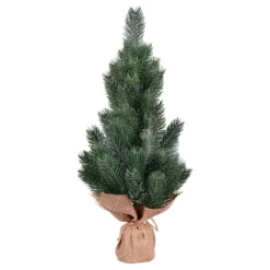 15" Unlit Blue Spruce Sapling Artificial Christmas Tree Set 6 15" Unlit Blue Spruce Sapling Artificial Christmas Tree Set -Northlight Sale Store D522717S 1