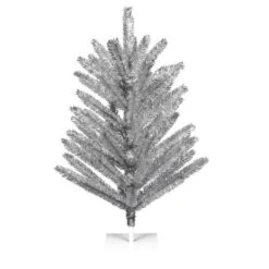 4ft. Unlit Vintage Aluminum Artificial Christmas Tree