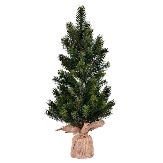 19" Unlit Balsam Fir Sapling Artificial Christmas Tree 1 19" Unlit Balsam Fir Sapling Artificial Christmas Tree