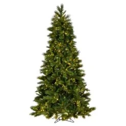 9ft. Pre-Lit Brighton Pine Artificial Christmas Tree, Color Changing LED Lights -Northlight Sale Store D522724S 3