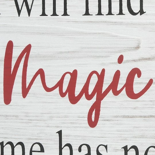 16" Santa’s Key Tabletop Sign 5 16" Santa’s Key Tabletop Sign - Image 5